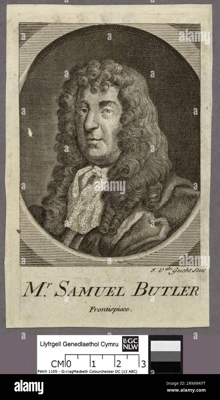 Samuel Butler 1739 von Gerard Vandergucht Stockfoto
