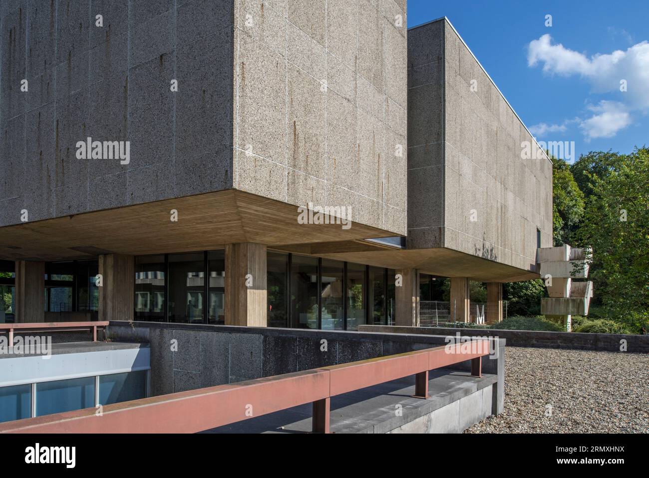 Musée Royal de Mariemont / Royal Museum of Mariemont in Morlanwelz, Provinz Hennegau, Wallonien, Belgien Stockfoto