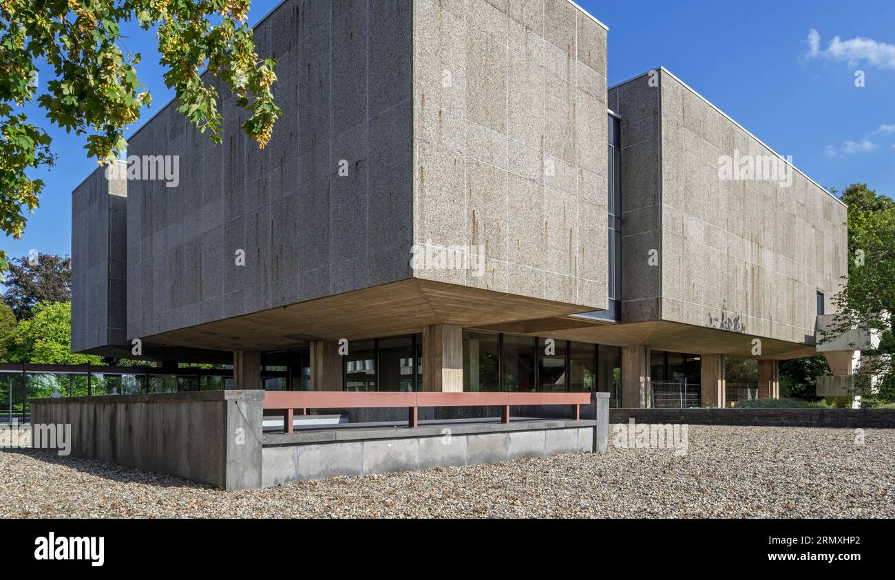 Musée Royal de Mariemont / Royal Museum of Mariemont in Morlanwelz, Provinz Hennegau, Wallonien, Belgien Stockfoto