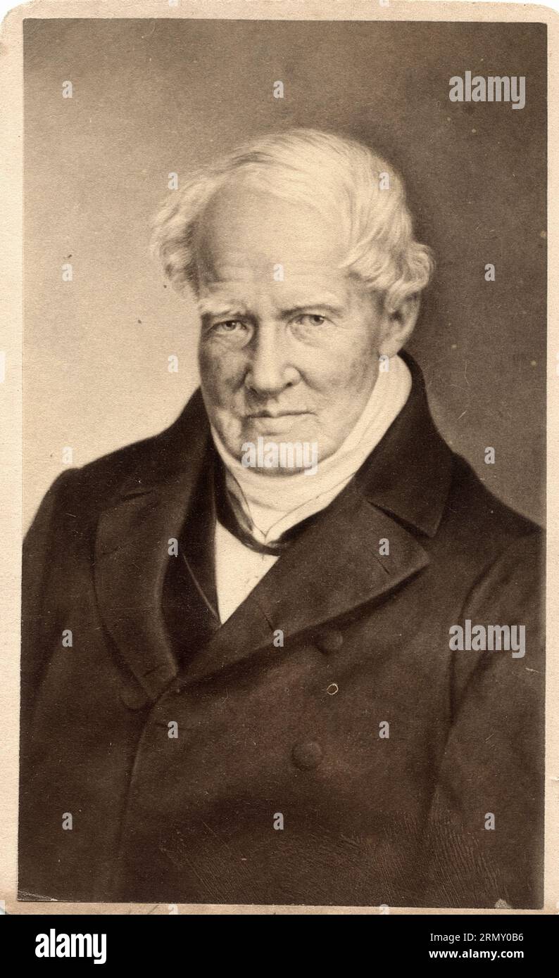 Alexander von Humboldt, ca. 1860, von Jeremiah Gurney Stockfoto