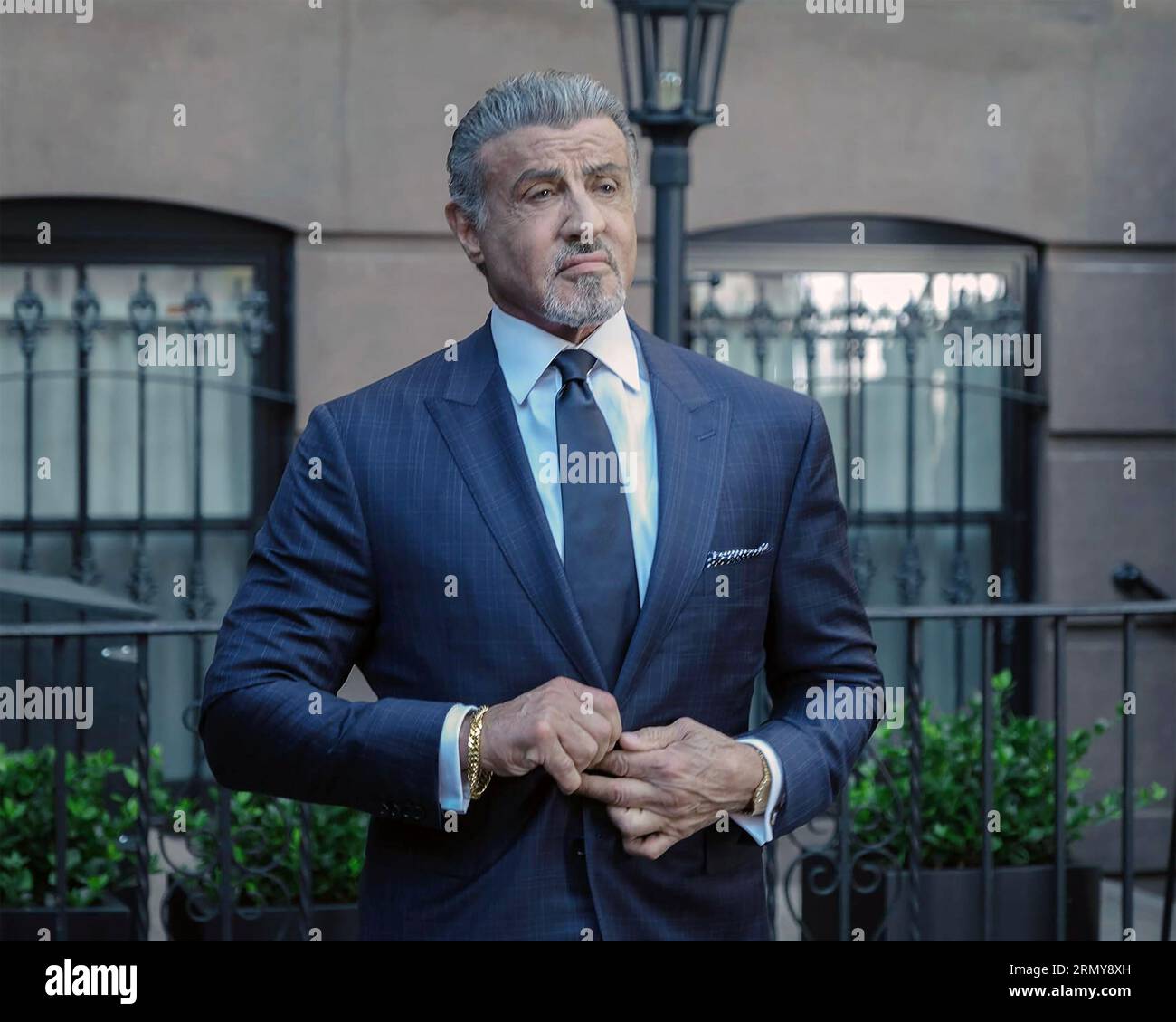 TULSA KING Paramount + TV-Serie mit Sylvester Stallone als Mafia-Boss Stockfoto