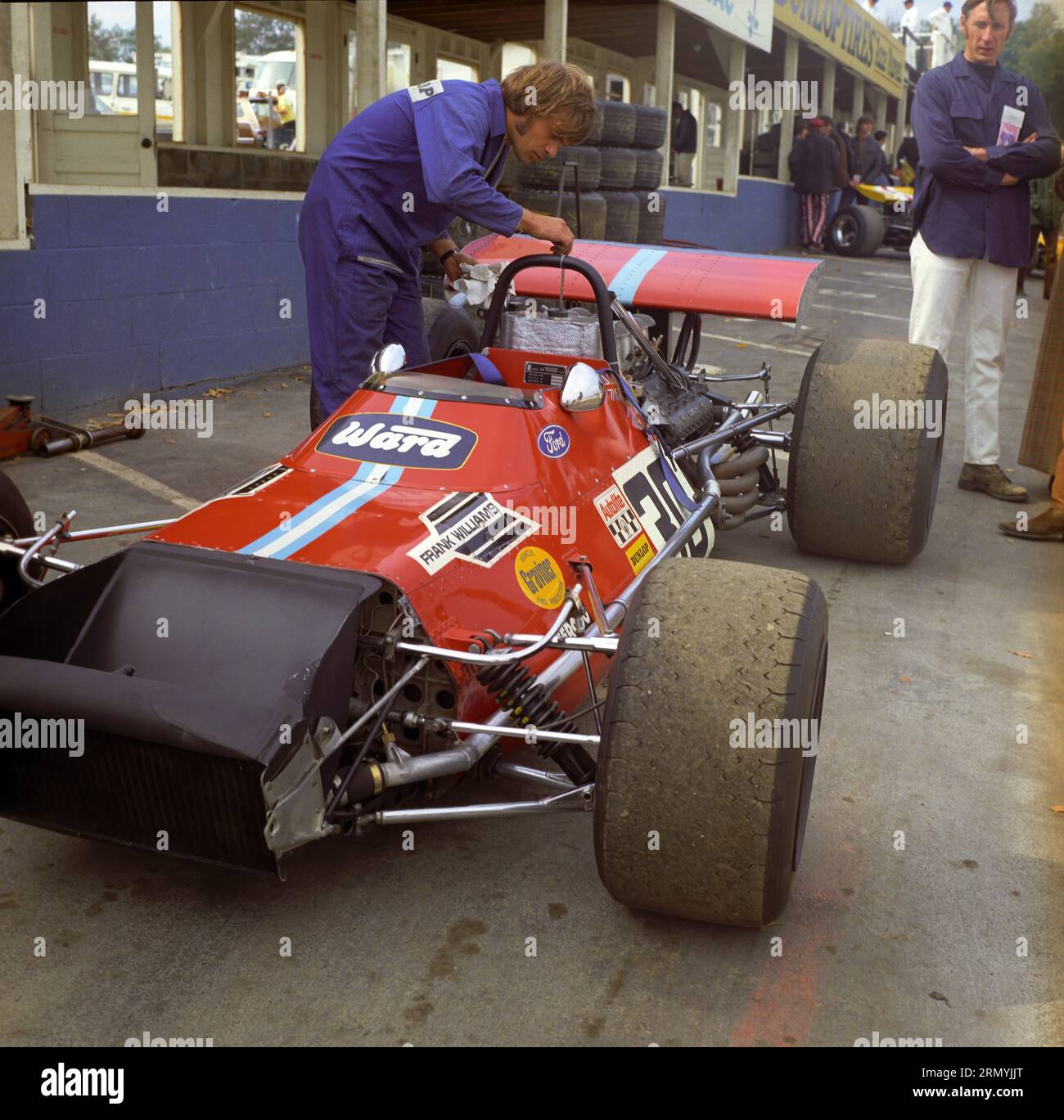 1970 Watkins Glen Grand Prix, de Tomaso 505-38 #3, Tim Schenken, startete 20. Platz, DNF Stockfoto