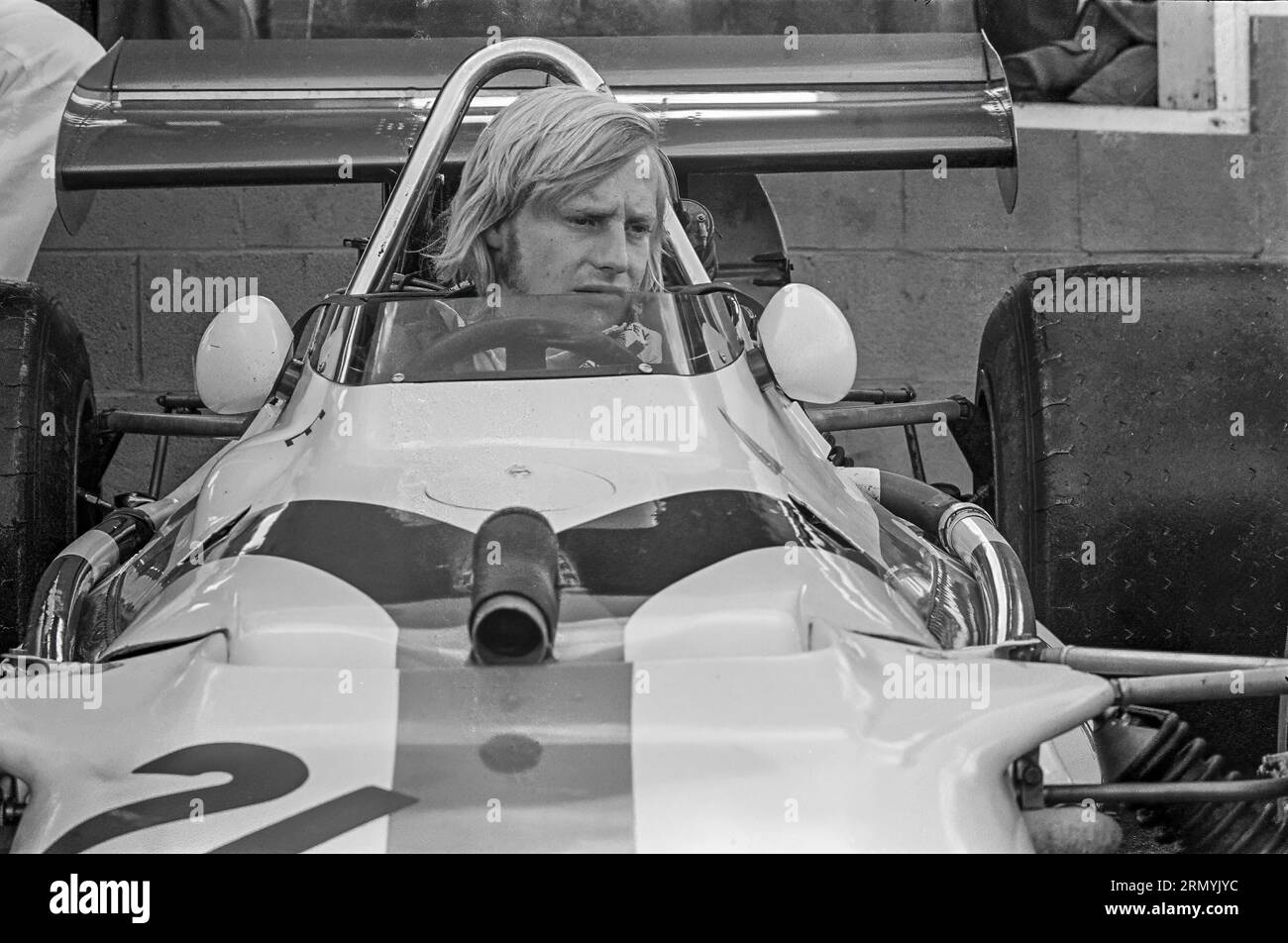 George Eaton ina Yardley Team BRM P153 beim Großen Preis von Watkins Glen F1 1970, Start14, DNF Stockfoto