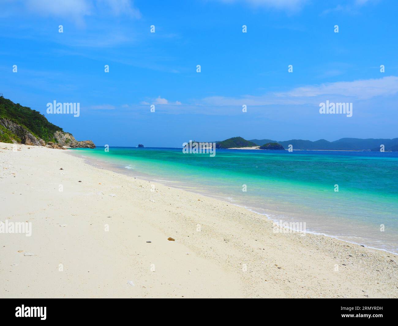 Kerama-Inseln, Nationalpark, Okinawa, Japan - Blaue Zonen Stockfoto