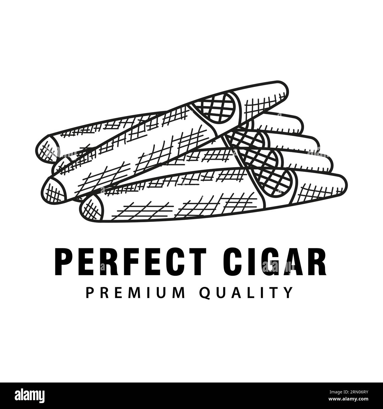 Zigarrenlogo Stock-Vektorgrafiken kaufen - Alamy