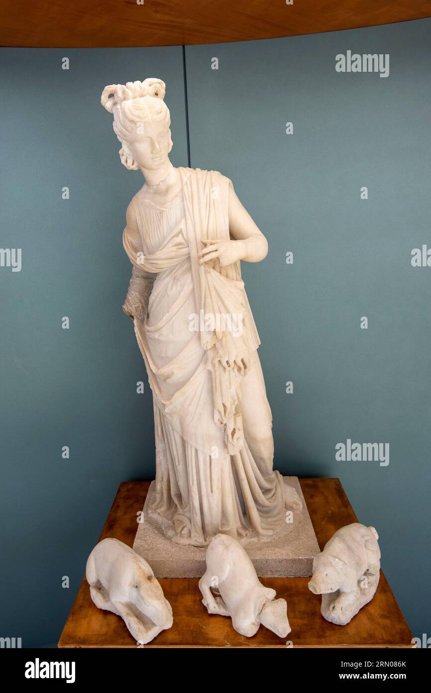 Statue der Zauberin Circe Stockfoto