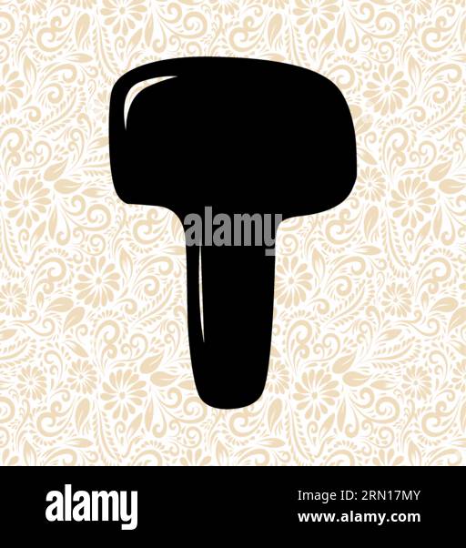 Bubbly Alphabet T , Schwarzer Alphabetvektor, Alphabetvektor, Alphabetsilhouettenvektor, Schriftvektor, Letzte Kunst, Alphabetvektor, Schriftvektor Stock Vektor