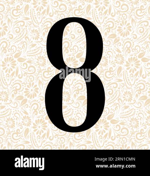 Fishtail Alphabet 8 , Schwarzer Alphabetvektor, Alphabetvektor, Alphabetsilhouettenvektor, Schriftvektor , Letztere Kunst, Alphabet Vector, Font Vector Stock Vektor