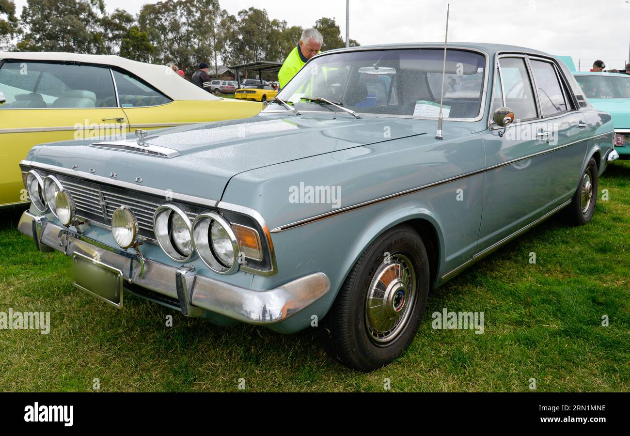 Ford Car Vintage Retro Show Shine Day Out, Melbourne Victoria Stockfoto