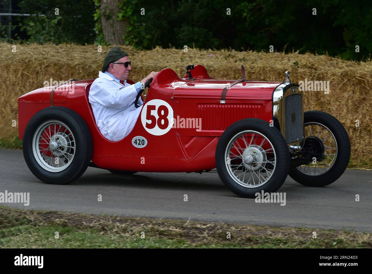 Neil Oatley, Austin Seven Ulster, 60 Jahre McLaren Racing, eine Auswahl der Rennwagen aus dem McLaren Stall, die eine breite Palette von Categ abdecken Stockfoto