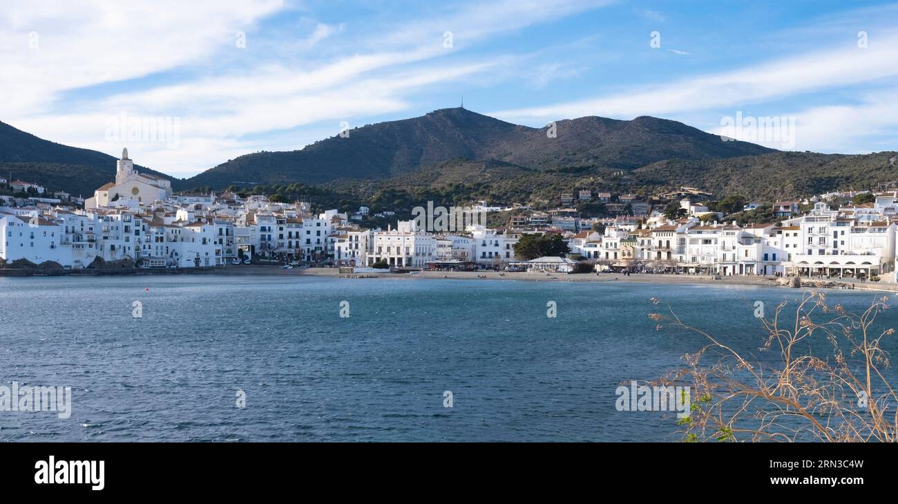 Spanien, Provinz Girona, Katalonien, Dorf Cadaques Stockfoto