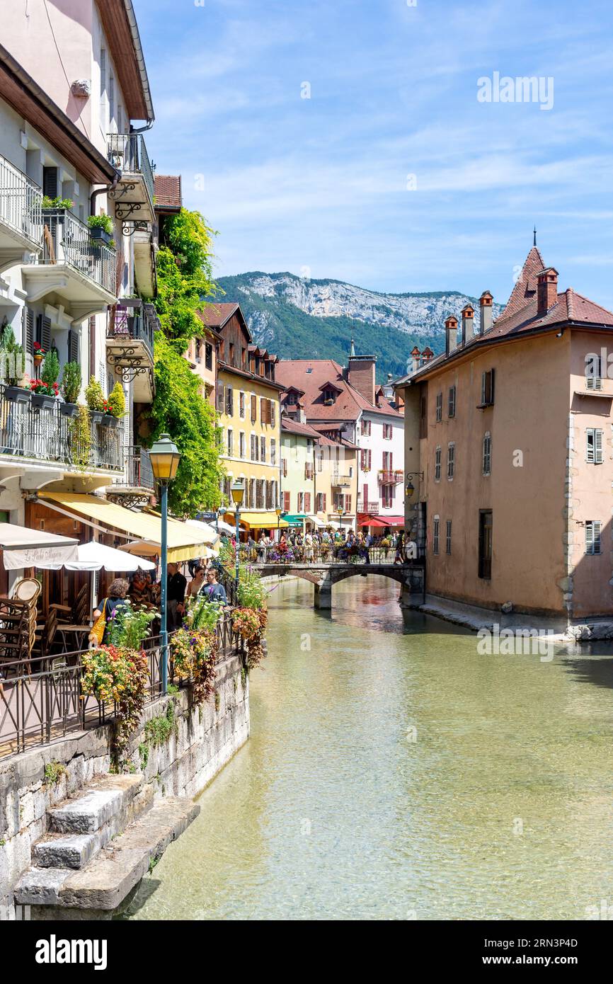 Passage de l'Île, Vieille Ville, Annecy, Haute-Savoie, Auvergne-Rhône-Alpes, Frankreich Stockfoto