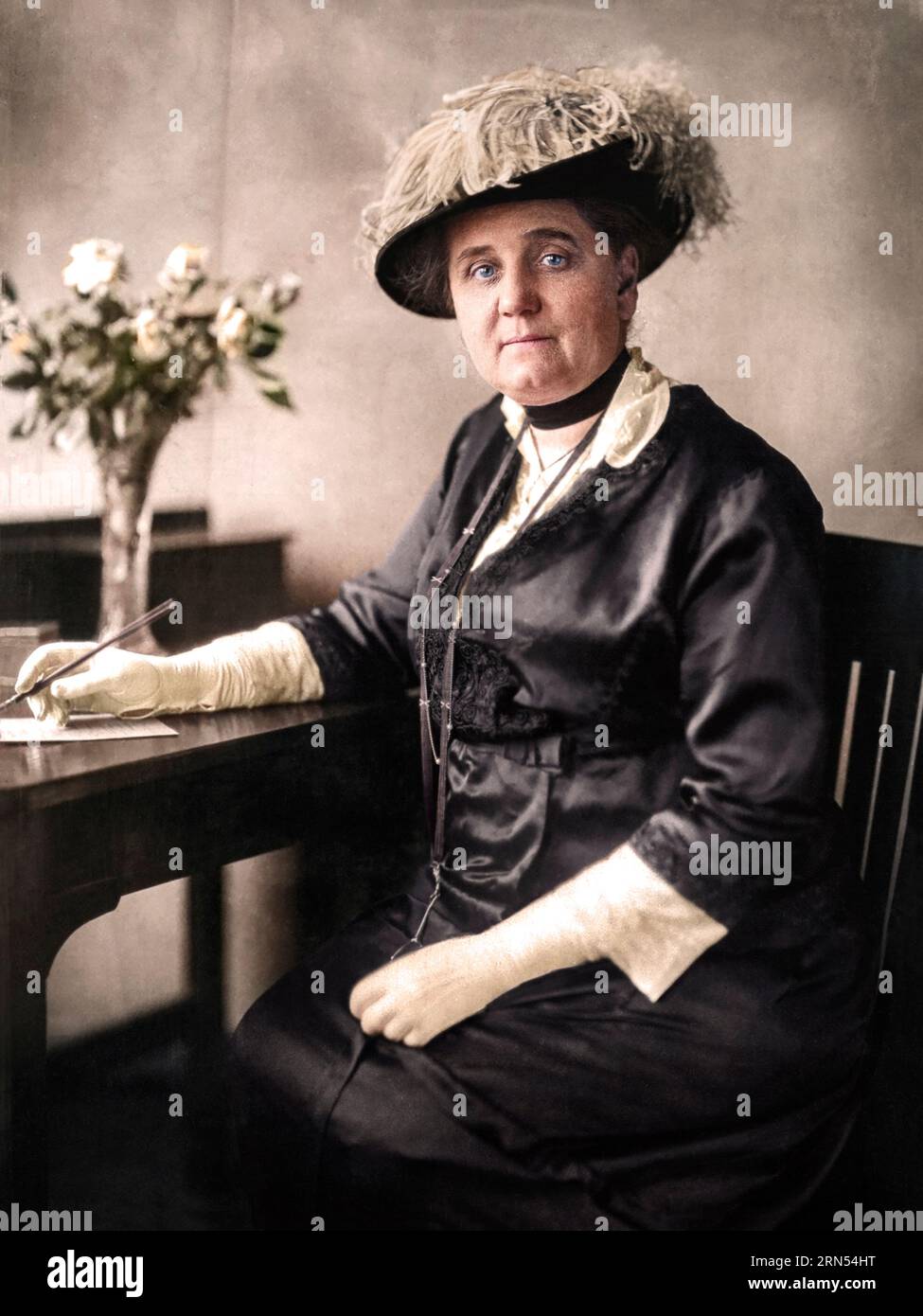 Jane Addams um 1914. Stockfoto