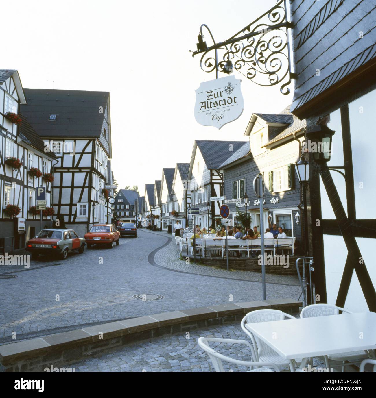 Old Town 80s, Freudenberg, Deutschland Stockfoto