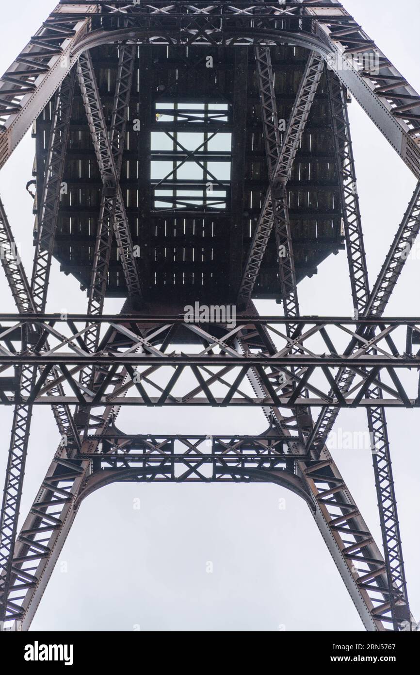 Kinzua Bridge Allegheny State Park Abenteuerattraktion in Pennsylvania Stockfoto