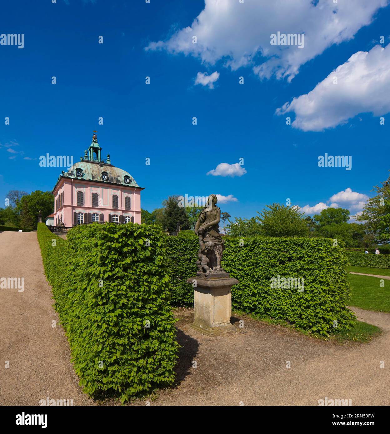 Fasanenburg Moritzburg Stockfoto