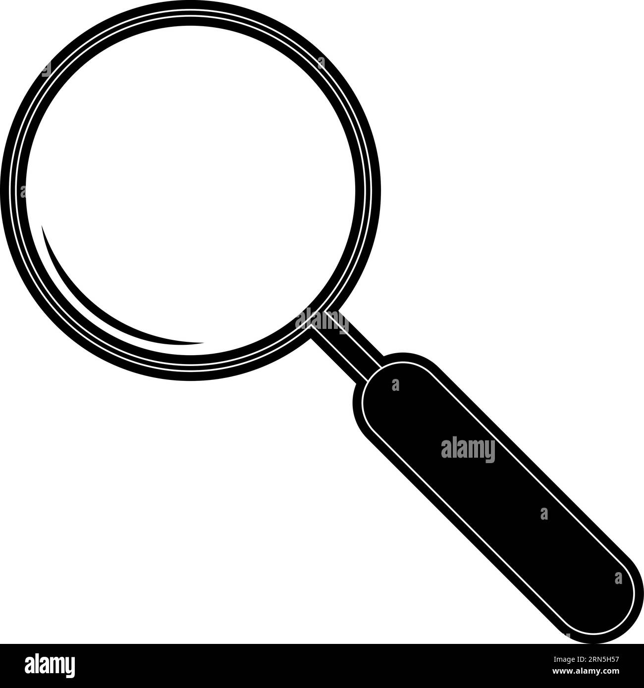 Suche Lupe Symbol Symbol Schleuth Lupe Stock Illustration Stock Vektor