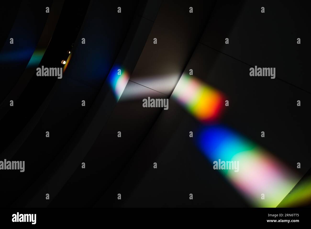 Rainbow Light National Museum of the American Indian Washington DC // WASHINGTON DC – das Smithsonian's National Museum of the American Indian in Washington DC. Stockfoto