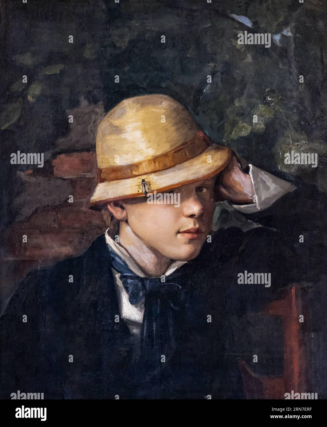 Porträt von Augustin Loubat um 1872 von Henri Loubat Stockfoto