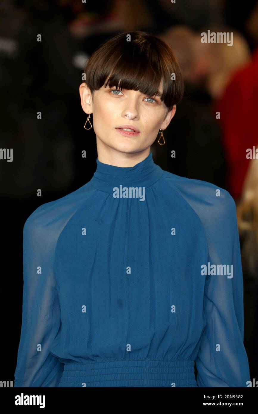 London, Großbritannien. November 2017. Lara Mullen nimmt an der „Murder on the Orient Express“-Weltpremiere in der Royal Albert Hall in London Teil. (Foto: Fred Duval/SOPA Images/SIPA USA) Credit: SIPA USA/Alamy Live News Stockfoto