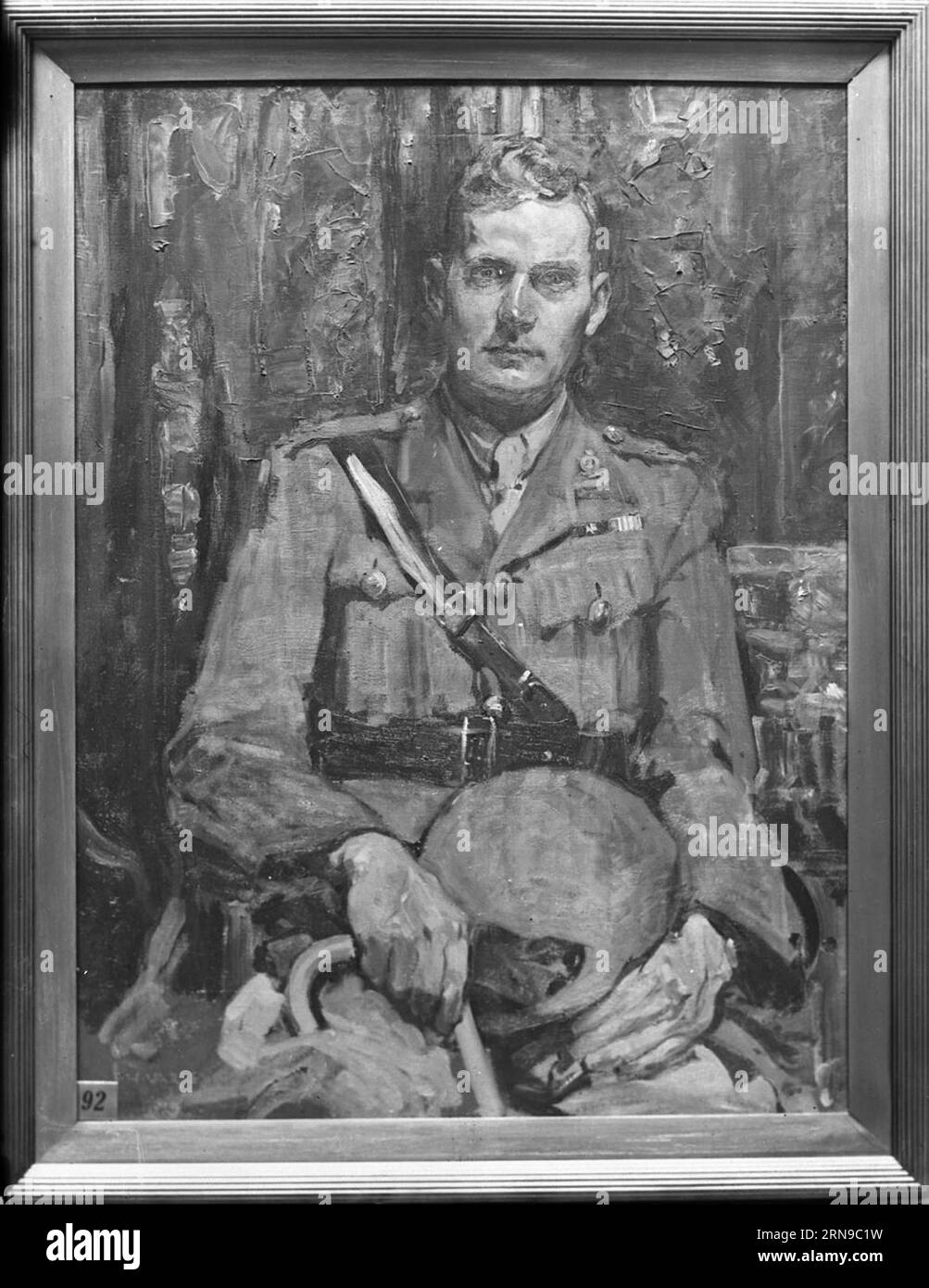 Lieutenant G.B. McKean, das Victoria Cross 1918 von Frederick Varley Stockfoto