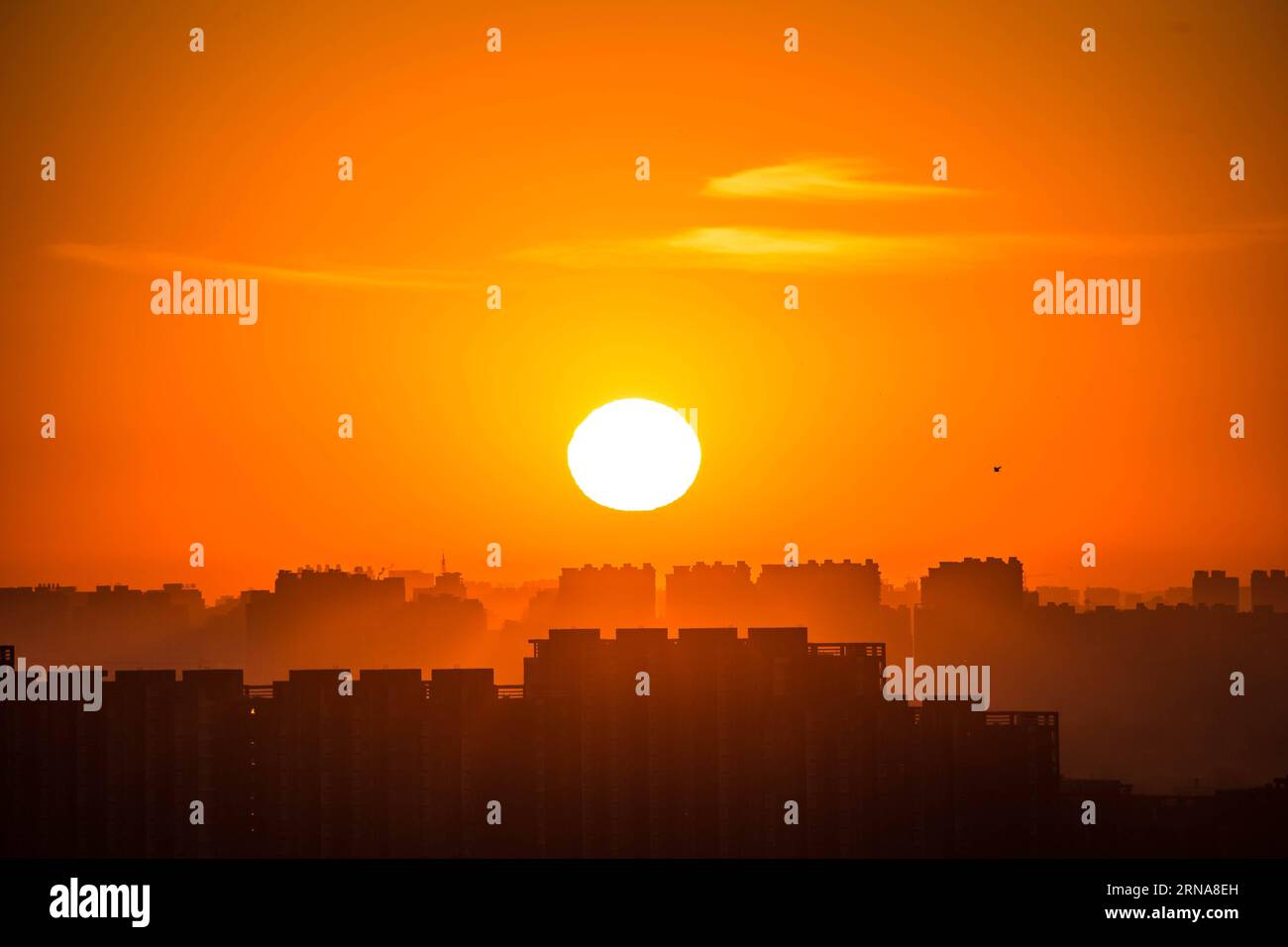 (160113) -- PEKING, 13. Januar 2016 --Foto aufgenommen am 13. Januar 2016 zeigt den Sonnenaufgang in Peking, der Hauptstadt Chinas. ) (Zwx) CHINA-BEIJING-SUNRISE(CN) LixJianbo PUBLICATIONxNOTxINxCHN 160113 Peking 13. Januar 2016 Foto aufgenommen AM 13. Januar 2016 zeigt den Sonnenaufgang in Peking Hauptstadt von China zwx China Beijing Sunrise CN LixJianbo PUBLICATIONxNOTxINxCHN Stockfoto