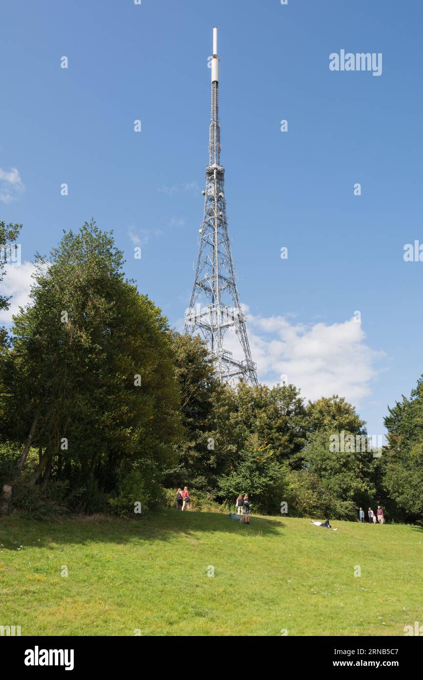 Crystal Palace Transmitting Station, bekannt als Arqiva Crystal Palace, Crystal Palace, London, SE19, England, GROSSBRITANNIEN Stockfoto