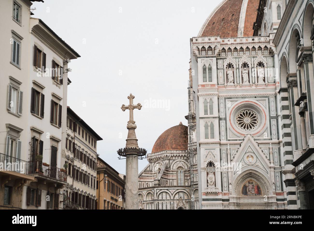 Kathedrale von Santa Maria del Fiore, Baptisterium von San Giovanni Stockfoto