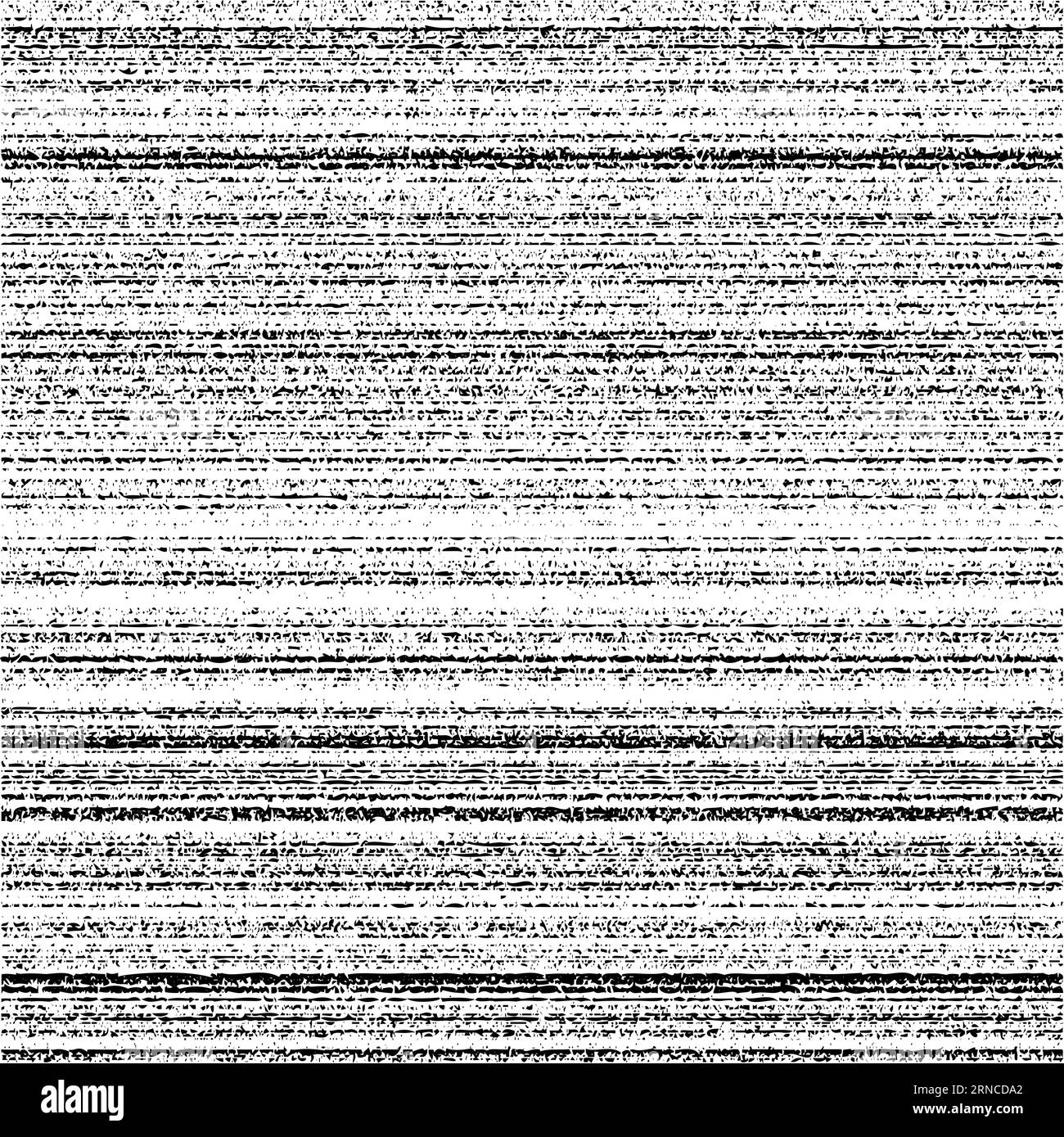 Rauschen nahtlose Textur horizontaler Rauschband-Videosignalfehler 404 Stock Vektor