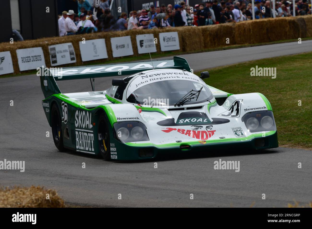 Porsche 956B, 75 Jahre Porsche, Prototypen, 75 Jahre Porsche, Prototypen, Beispiele von den frühesten 356 von 1938 bis zu den 963er Jahren von 2023 Co Stockfoto