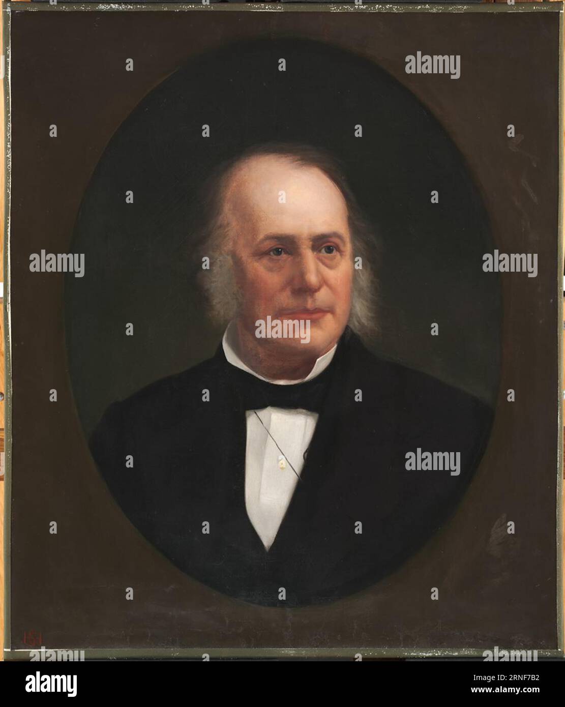 Jean Louis Rodolphe Agassiz (1807–1873) um 1859 von Joseph Alexander Ames Stockfoto