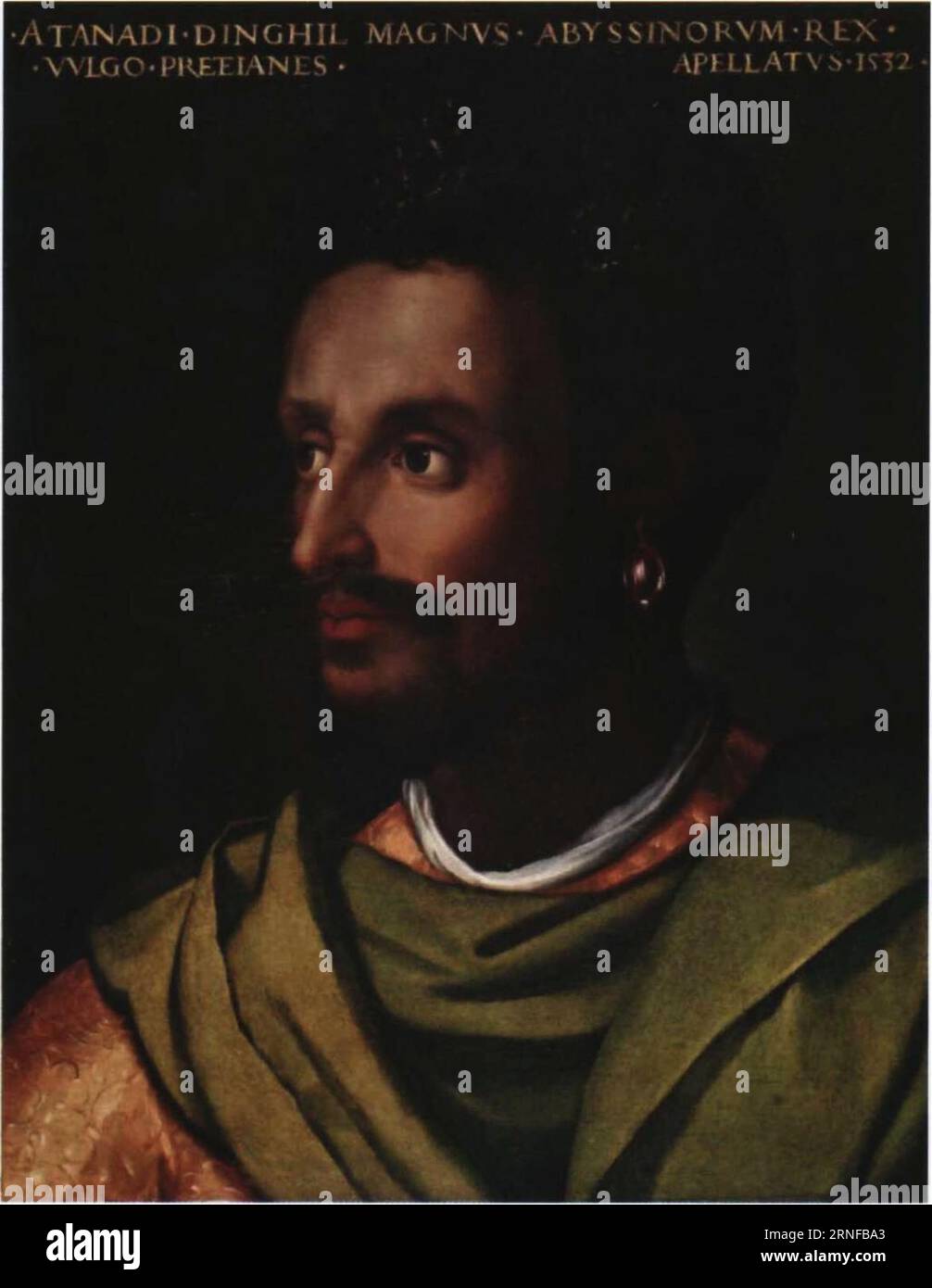 Porträt von Lebcion-Dengel zwischen ca. 1552 und ca. 1568 von Cristofano dell'Altissimo Stockfoto