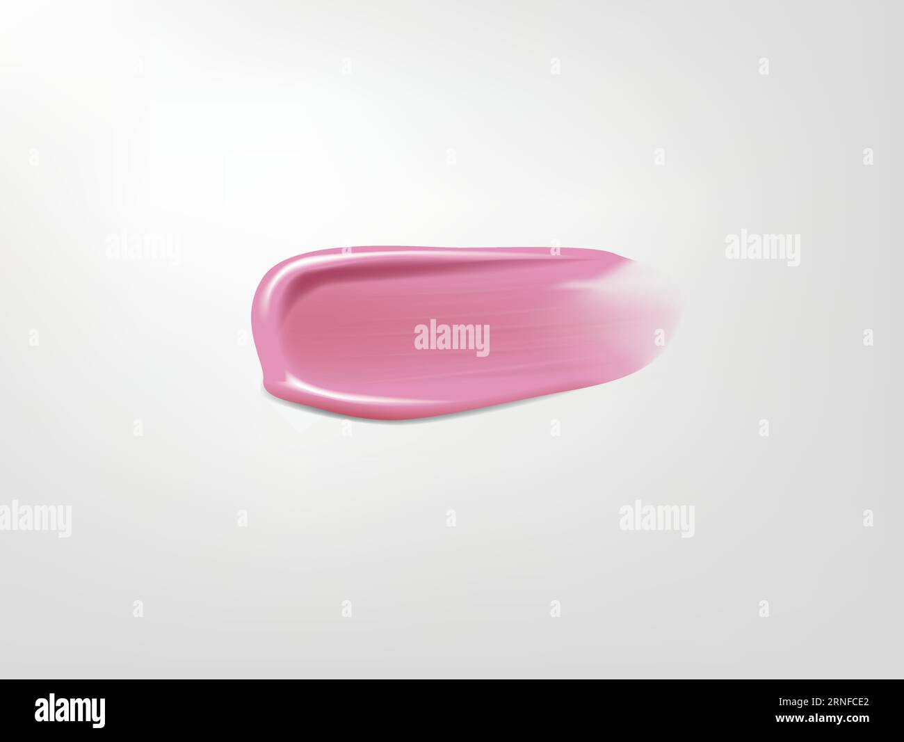 Realistisches Schminken auf weißem Hintergrund. Schönheit und kosmetischer Hintergrund Stock Vektor