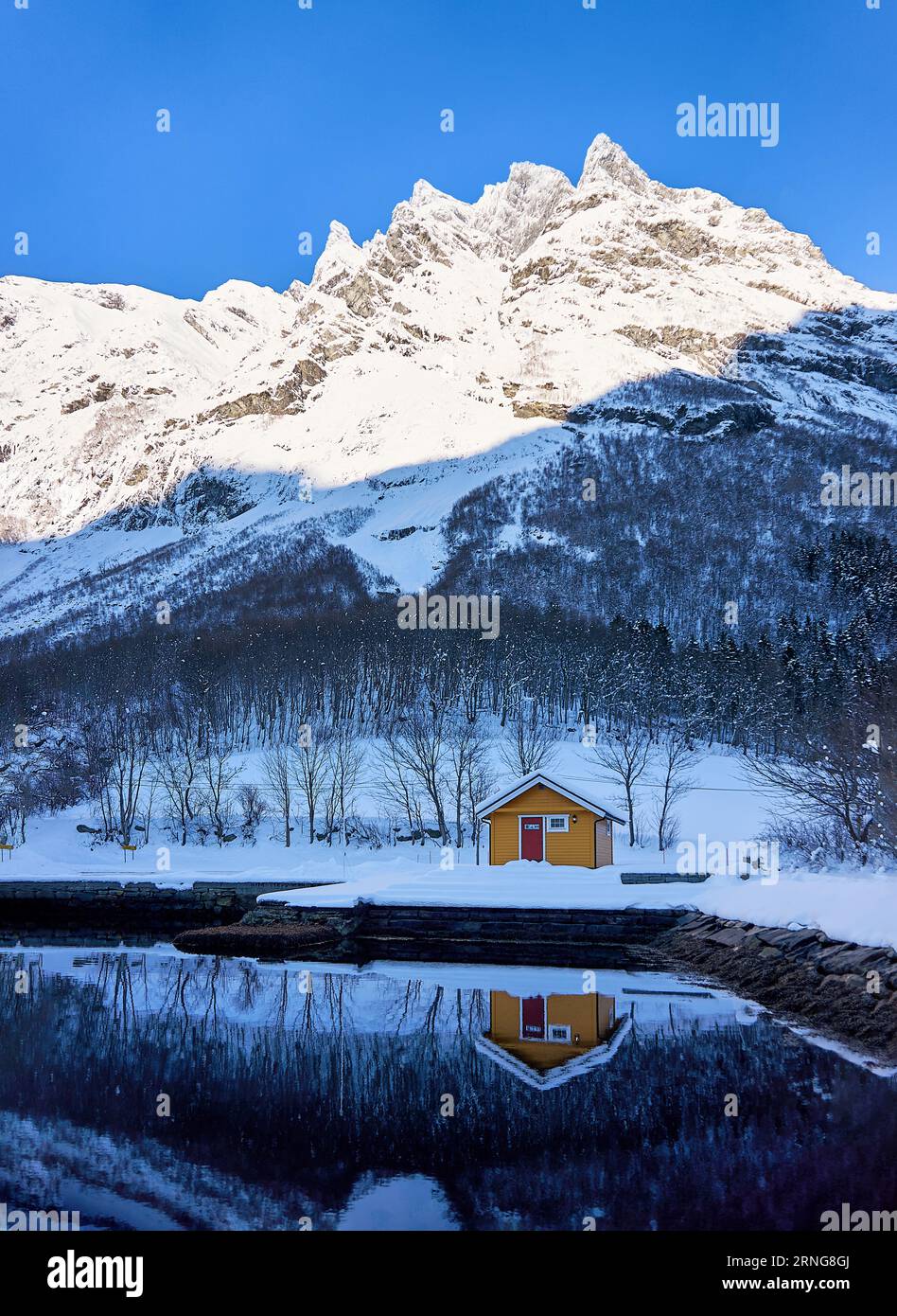 Øye, Norangdal, Norwegen Stockfoto