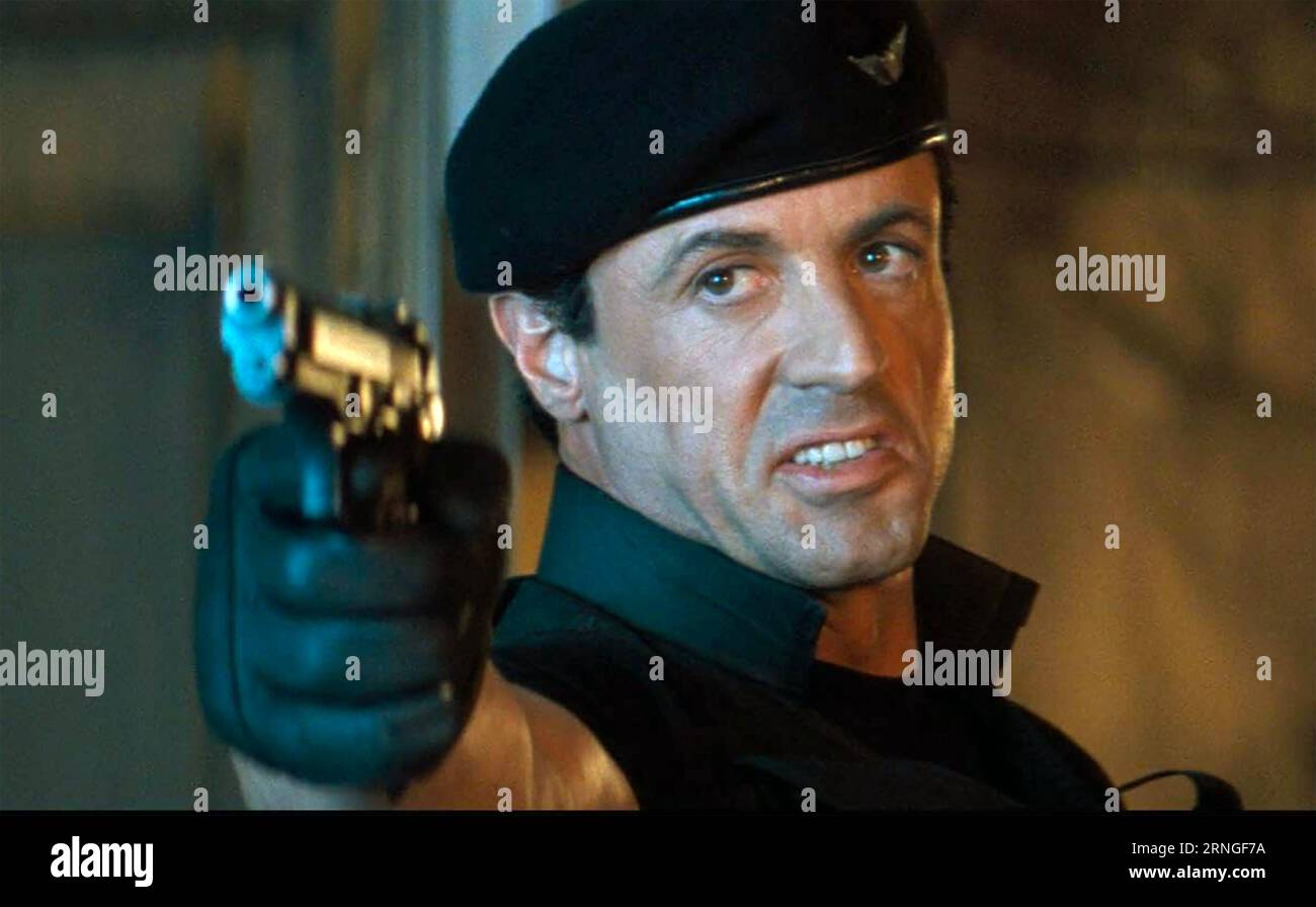 ABRISSMANN 1993 Warner Bros. Film mit Sylvester Stallone Stockfoto