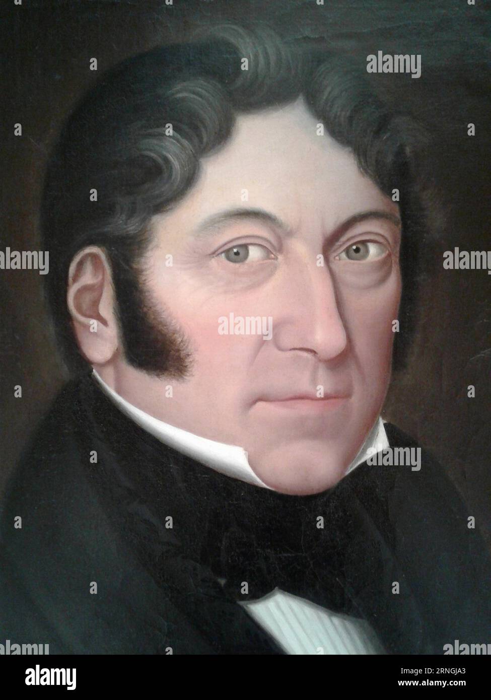 Charles-Auguste d'Eschaillon de Saint-Ours zwischen 1830 und 1835 von Jean-Baptiste Roy-Audy Stockfoto