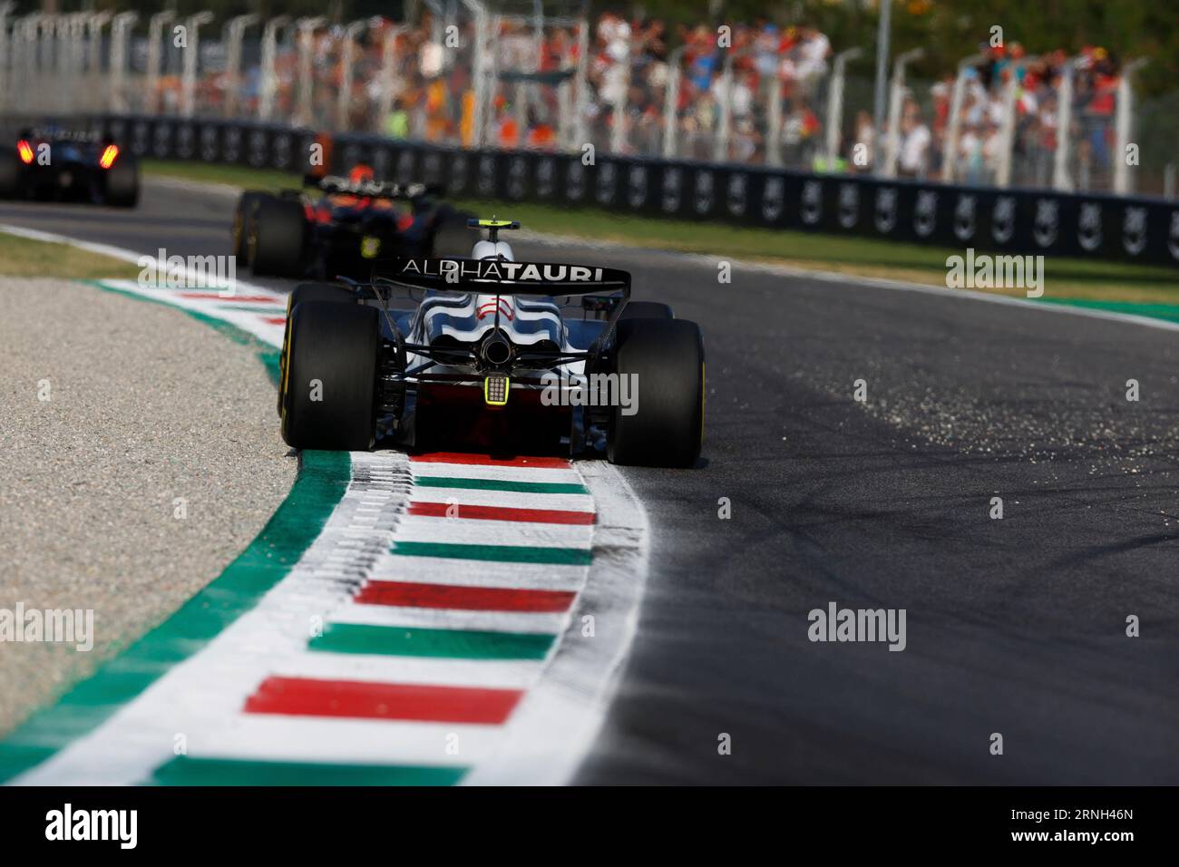 Monza, Italien. September 2023. #22 Yuki Tsunoda (JPN, Scuderia AlphaTauri), F1 Grand Prix von Italien beim Autodromo Nazionale Monza am 1. September 2023 in Monza, Italien. (Foto von HIGH TWO) Credit: dpa/Alamy Live News Stockfoto