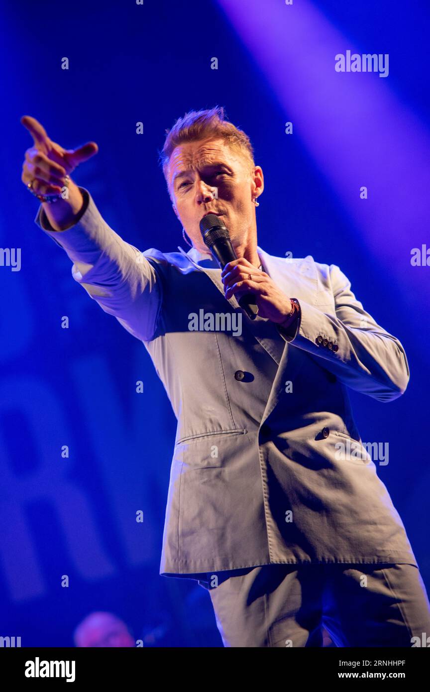 London, Vereinigtes Königreich. September 2023. Boyzone Ronan Keating ist Schlagzeilen am ersten Tag des Pub in the Park in Chiswick, West London. Cristina Massei/Alamy Live News Stockfoto