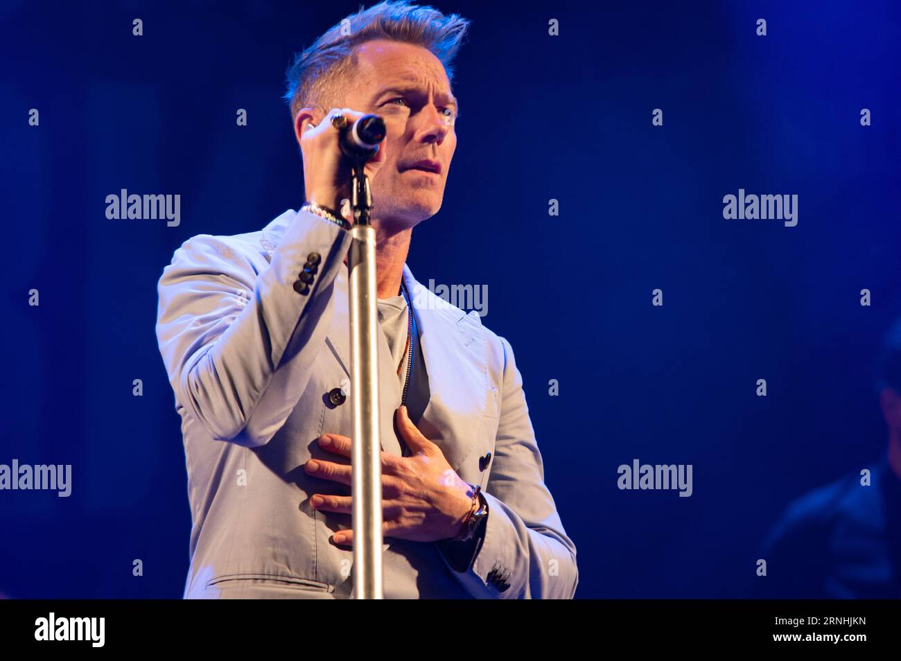 London, Vereinigtes Königreich. September 2023. Boyzone Ronan Keating ist Schlagzeilen am ersten Tag des Pub in the Park in Chiswick, West London. Cristina Massei/Alamy Live News Stockfoto