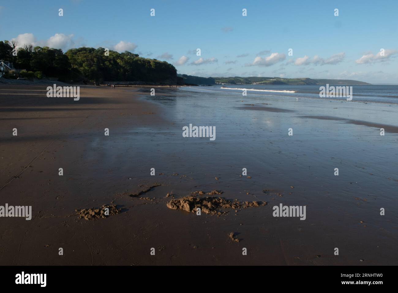 Saundersfoot Beach, Pembrokeshire, Wales, Großbritannien Stockfoto