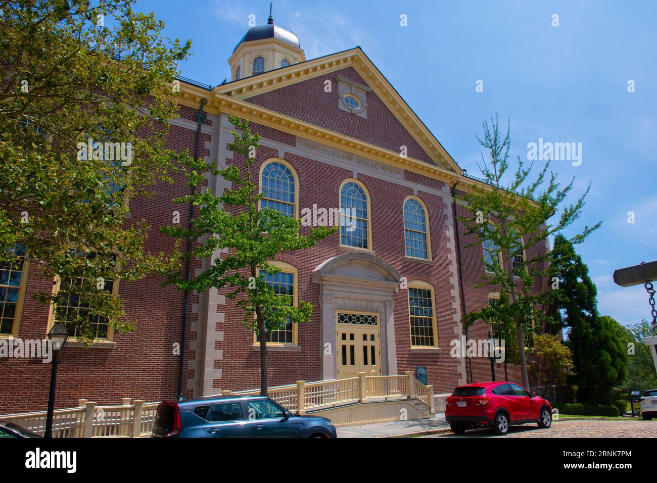 Das New Bedford Whaling Museum im New Bedford Whaling National Historical Park im historischen Stadtzentrum von New Bedford, Massachusetts, MA, USA. Stockfoto