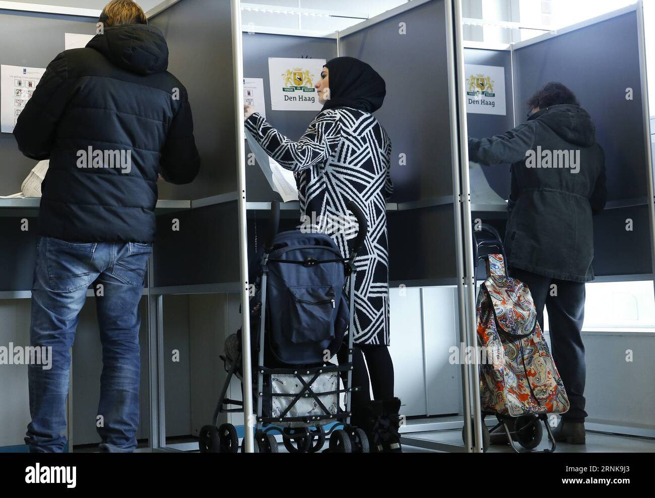 Bilder des Tages Parlamentswahlen in den Niederlanden (170315) DEN