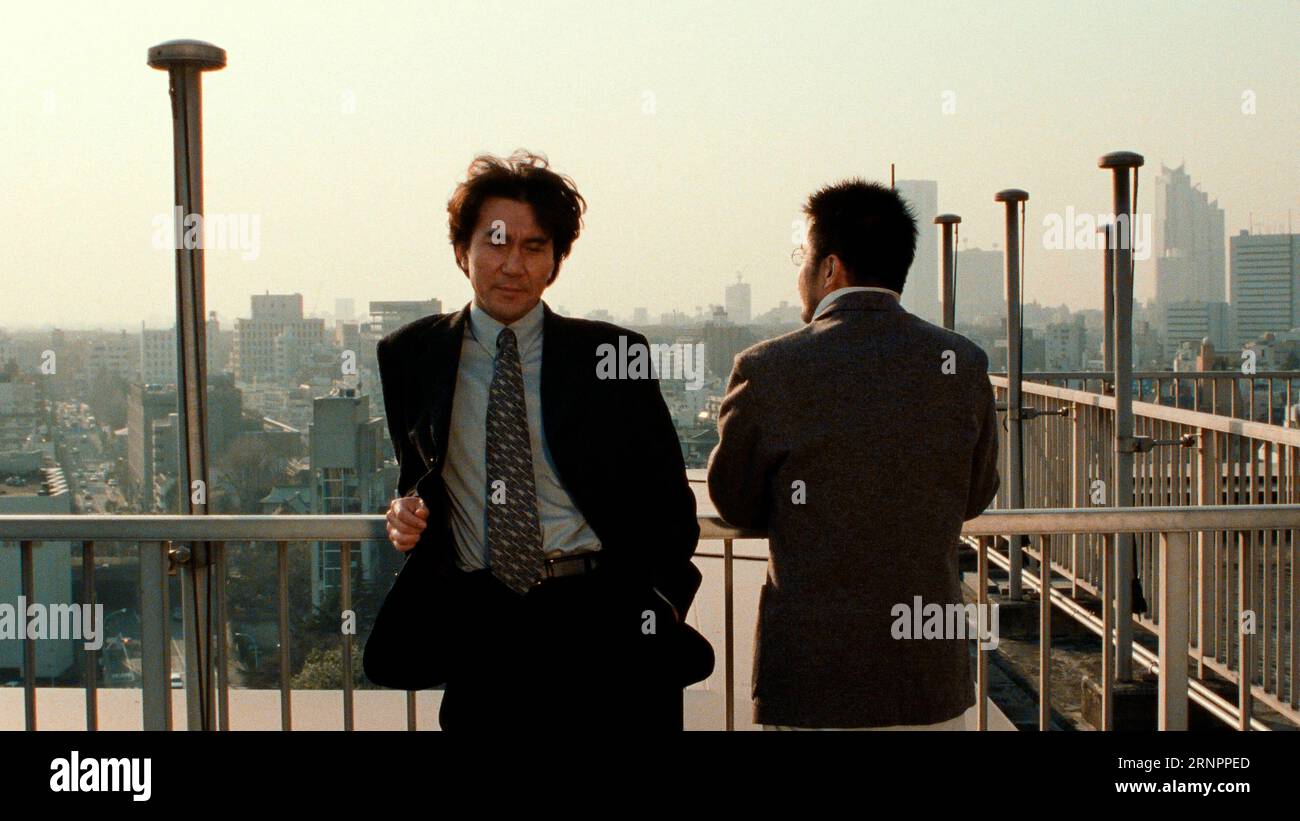 KOJI YAKUSHO in CURE (1997) - Originaltitel: KYUA - Regie: KIYOSHI KUROSAWA. Quelle: Code Red / Daiei Studios / Album Stockfoto