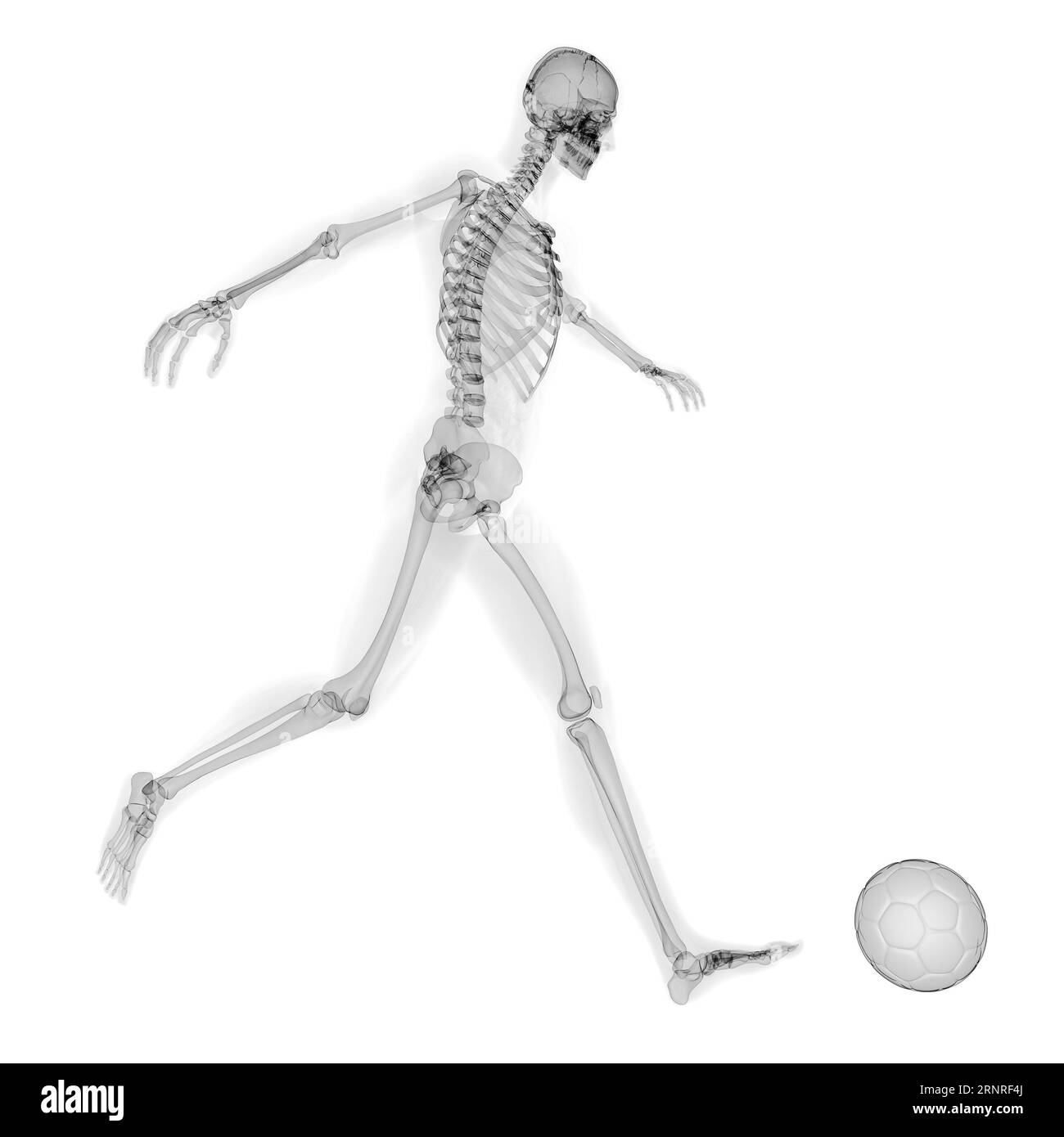 Fußball, Illustration Stockfoto