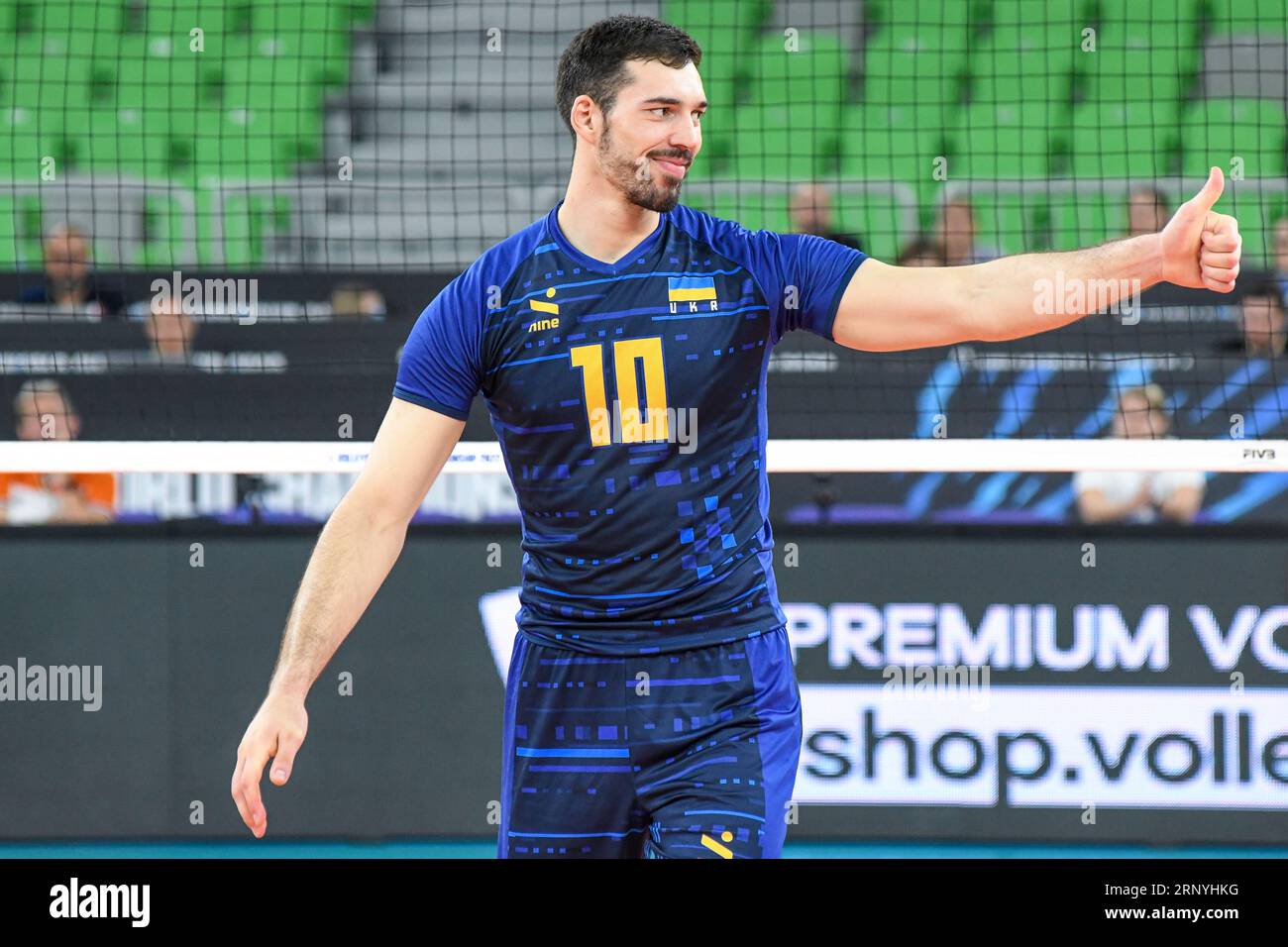 Yurii Semeniuk (Ukraine). Volleyball-Weltmeisterschaft 2022. Achtelrunde Stockfoto