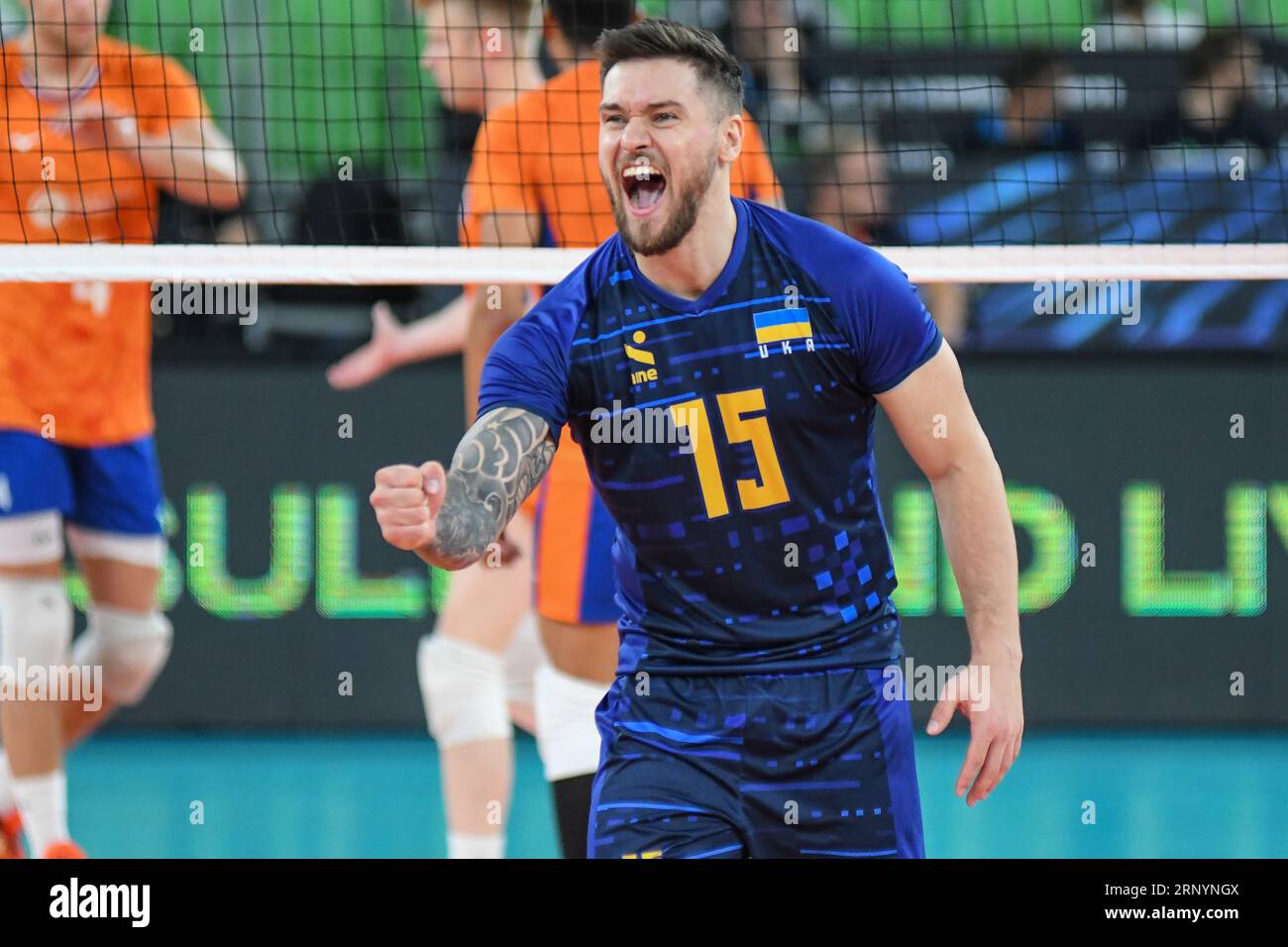 Vitaliy Shchytkov (Ukraine). Volleyball-Weltmeisterschaft 2022. Stockfoto