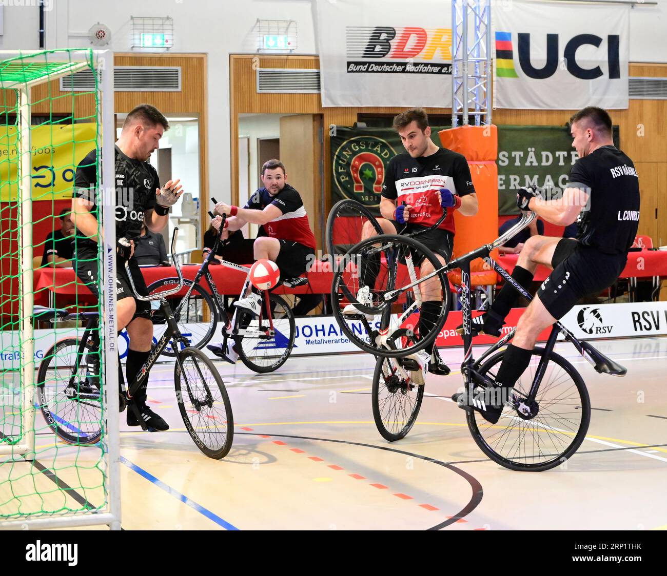 02.09.2023 UCI Radball Weltcup Radball Weltcup 2023 Ecke RV Dornbirn