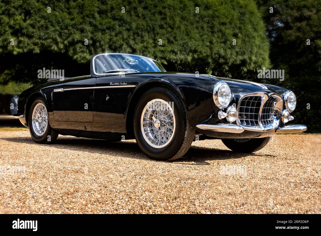 1955 Maserati A6GCS Frua Spider Best of Show im Concours of Elegance Hampton Court Palace 2023 Stockfoto