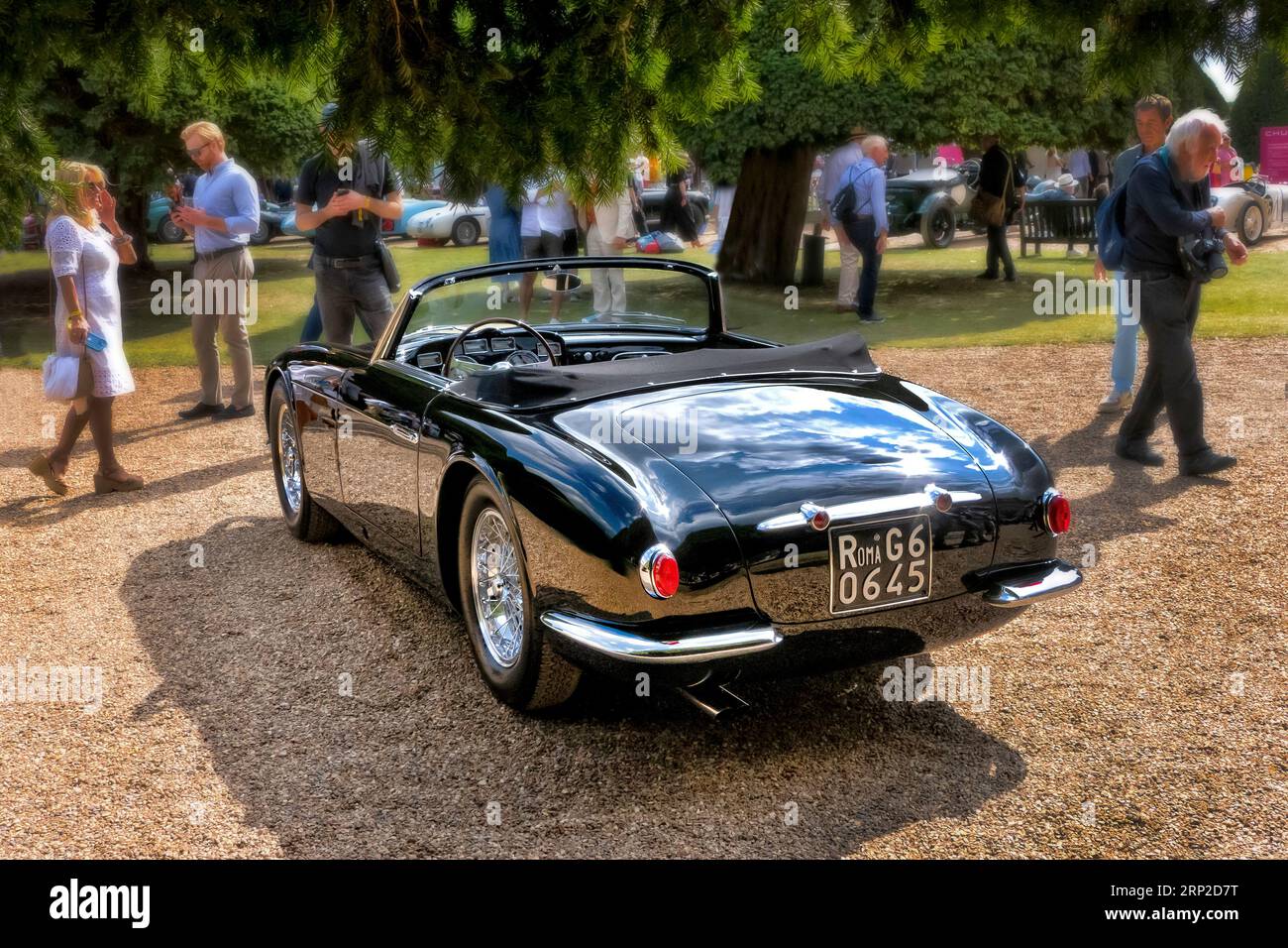 1955 Maserati A6GCS Frua Spider Best of Show im Concours of Elegance Hampton Court Palace 2023 Stockfoto