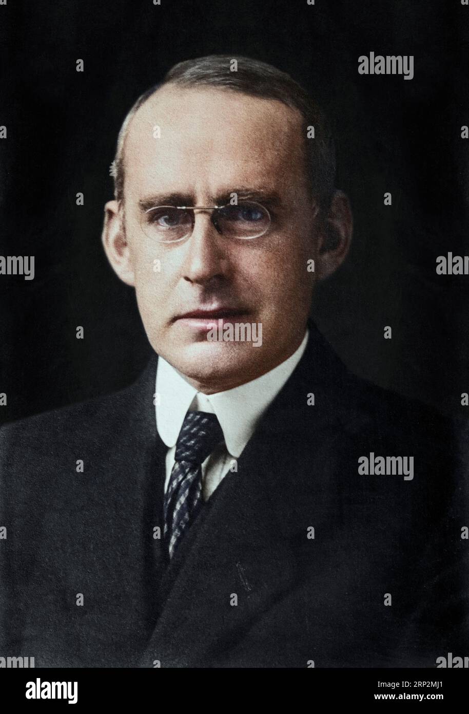 Prof. Arthur S. Eddington. Um 1900. Stockfoto